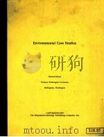 ENVIRONMENTAL CASE STUDIES   1997  PDF电子版封面     