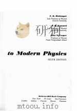INTRODUCTION TO MODERN PHYSICS  SIXTH EDITION（ PDF版）