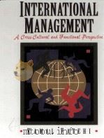 INTERNATIONAL MANAGEMENT:A CROSS-CULTURAL AND FUNCTIONAL PERSPECTIVE（ PDF版）