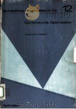 Combinatorial optimization   1980  PDF电子版封面  0444854894  Padberg;M. W. 