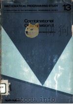 COMBINATORIAL OPTIMIZATION 2   1980  PDF电子版封面  0444860401   