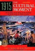 1915，THE CULTURAL MOMENT     PDF电子版封面  0813517214  ADELE HELLER AND LOIS RUDNICK 