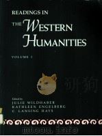 READINGS IN THE WESTERN HUMANITIES  VOLUME 1     PDF电子版封面  155934198X  JULIE WILDHABER，KATHLEEN ENGEL 