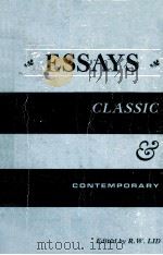 ESSAYS：CLASSIC & CONTEMPORARY     PDF电子版封面    R.W.LID，J.B.LIPPINCOTT COMPANY 