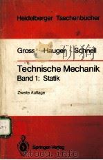 TECHNISCHE MECHANIK：BAND 1：STATIK（1988 PDF版）