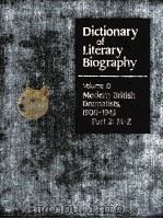 DICTIONARY OF LITERARY BIOGRAPHY·VOLUME TEN  MODERN BRITISH DRAMATISTS，1990-1945  PART 2：M-Z   1982  PDF电子版封面    STANLEY WEINTRAUB 