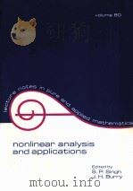 NONLINEAR ANALYSIS AND APPLICATIONS（ PDF版）