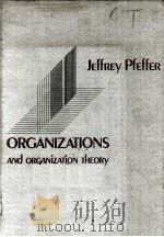 ORGANIZATIONS AND ORQANIZATION THEORY     PDF电子版封面  0273018515   