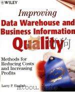 IMPROVING DATA WAREHOUSE AND BUSINESS INFORMATION QUALITY MEHTODS FOR REDUCING COSTS AND INCREASING     PDF电子版封面  0471253839  LARRY P.ENGLISH 