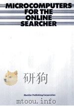 MICROCOMPUTERS FOR THE ONLINE SEARCHER（ PDF版）