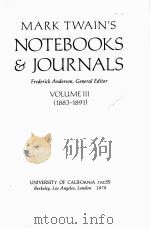 MARK TWAIN‘S NOTEBOOKS & JOURNALS  VOLUME 3（1979 PDF版）