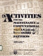 ACTIVITIES FOR THE MAINTENANCE OF COMPUTATIONAL SKILLS AND THE DISCOVERY OF PATTERNS（ PDF版）