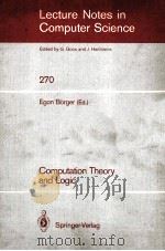 COMPUTATION THEORY AND LOGIC（ PDF版）