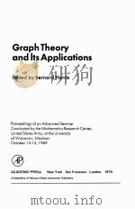 GRAPH THEORY AND ITS APPLICATIONS（1970 PDF版）
