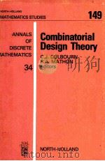 COMBINATORIAL DESIGN THEORY   1987  PDF电子版封面  0444703284  CHARLES J.COLBOURN，RUDOLF MATH 