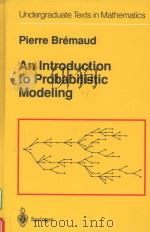 AN INTRODUCTION TO PROBABILISTIC MODELING     PDF电子版封面  0387964606   