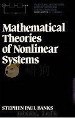 MATHEMATICAL THEORIES OF NONLINEAR SYSTEMS（ PDF版）