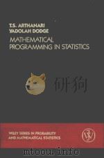 MATHEMATICAL PROGRAMMING IN STATISTICS（ PDF版）