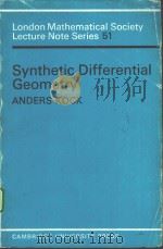 SYNTHETIC DIFFERENTIAL GEOMETRY（ PDF版）