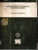 CONVOLUTIONS IN GEOMETRIC FUNVTION THEORY（1982 PDF版）