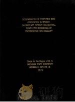 DETERMINATION OF PORPHYRIN RING ORIENTATIN IN SPINACH CHLOROPLAST EXTRACT CHLOROPHYLL BLACK LIPID ME   1974  PDF电子版封面     