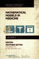MATHEMATICAL MODELS IN MEDICINE  VOLUME 2（ PDF版）