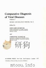 COMPARATIVE DIAGNOSIS OF VIRAL DISEASES  VOLUME 1  HUMAN AND RELATED VIRUSES，PART A（1977 PDF版）