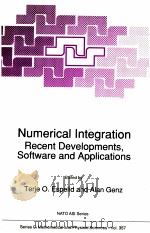 NUMERICAL INTEGRATION：RECENT DEVELOPMENTS，SOFTWARE AND APPLICATIONS（ PDF版）