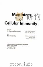 MEDIATORS OF CELLULAR IMMUNITY（1969 PDF版）
