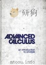 ADVANCED CALCULUS：AN INTRDOCTION TO ANALYSIS  THIRD EDITION     PDF电子版封面  0471021954  WATSON FULKS 