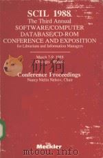 CONFERENCE PROCEEDINGS     PDF电子版封面  0887362990   