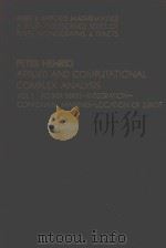APPLIED AND COMPUTAIONAL COMPLEX ANALYSIS  VOLUME 1（ PDF版）
