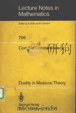 DUALITY IN MEASURE THEORY（1980 PDF版）