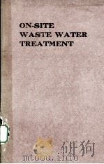 ON-SITE WASTE WATER TREATMENT     PDF电子版封面     