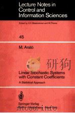 LINEAR STOCHASTIC SYSTEMS WITH CONSTANT COEFFICIENTS：A STATISTICAL APPROACH（1982 PDF版）