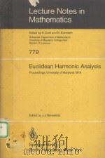 EUCLIDEAN HARMONIC ANALYSIS   1980  PDF电子版封面  3540097481  J.J.BENEDETTO 