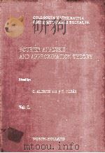 FOURIER ANALYSIS AND APPROXIMATION THEORY  VOL.1     PDF电子版封面    G.ALEXITS AND P.TURAN 