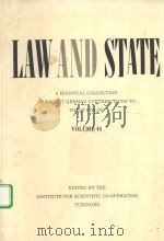 LAW AND STATE  VOLUME 44（ PDF版）