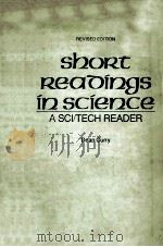 SHORT REAOINGS IN SCIENCE  REVISED EDITION   1984  PDF电子版封面    DEAN CURRY 
