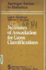 MEASURES OF ASSOCIATION FOR CROSS CALSSIFITCATIONS（ PDF版）