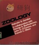 ZOOLOGY     PDF电子版封面    MALCOIM S.GORDON 