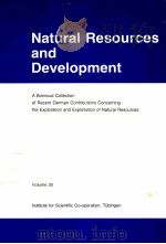 NATURAL RESOURCES AND DEVELOPMENT  VOLUME 35（ PDF版）