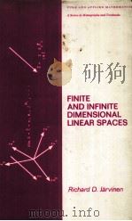 FINITE AND INFINITE DIMENSIONAL LINEAR SPACES（ PDF版）