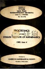 ALGEBRA THEORY OF NUMBERS AND THEIR APPLICATIONS  1980，ISSUE 4   1978  PDF电子版封面     