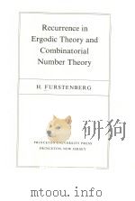 RECURRENCE IN ERGODIC THEORY AND COMBINATORIAL NUMBER THEORY（ PDF版）