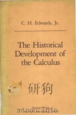 THE HISTORICAL DEVELOPMENT OF THE CALCULUS     PDF电子版封面  0387904360  C.H.EDWARDS 