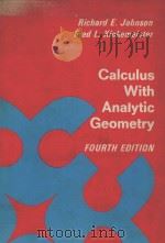 CALCULUS WITH ANALYTIC GEOMETRY  FOURTH EDITION     PDF电子版封面    R.E.JOHNSON 