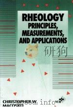 PHEOLOGY：PRINCIPLES，MEASUREMENTS，AND APPLICATIONS（ PDF版）
