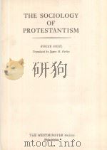 THE SOCIOLOGY OF PROTESTANTISM（ PDF版）