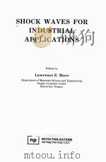 SHOCK WAVES FOR INDUSTRIAL APPLICATIONS（ PDF版）